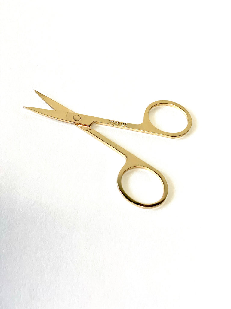 Lash Scissors Gold